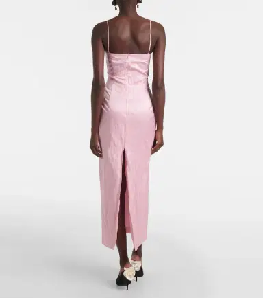 Magda Butrym Floral-appliqué cotton-blend bustier dress | Thumbnail 4 Magda Butrym Floral-appliqué cotton-blend bustier dress | Thumbnail 4