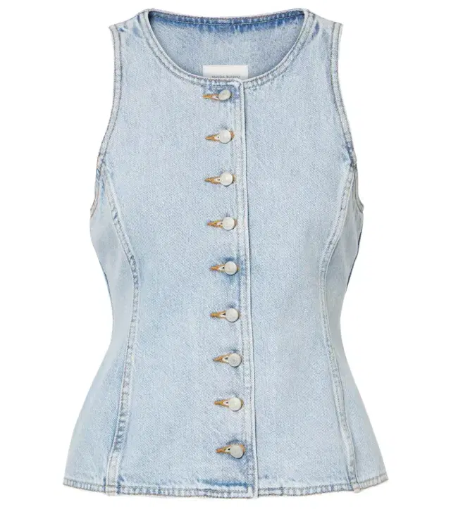 Magda Butrym Denim vest