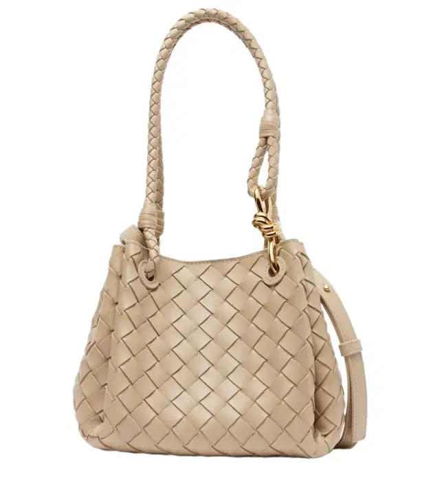 Bottega Veneta Parachute Small Intrecciato leather tote bag