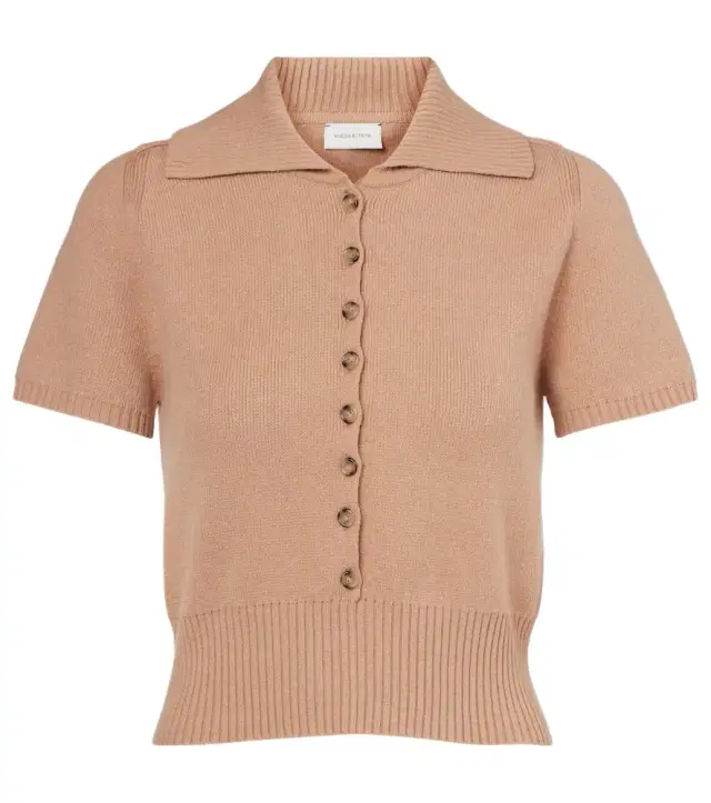 Magda Butrym Knitted cotton-blend top