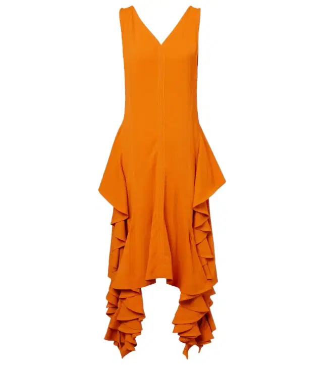 Bottega Veneta Ruffled midi dress