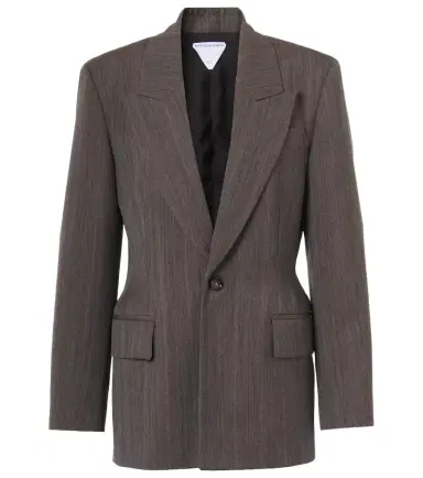 Bottega Veneta Striped wool blazer | Thumbnail 1 Bottega Veneta Striped wool blazer | Thumbnail 1