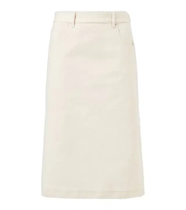 Bottega Veneta Denim midi skirt