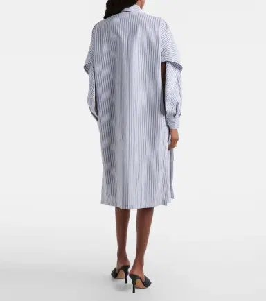 Bottega Veneta Striped cotton shirt dress | Thumbnail 4 Bottega Veneta Striped cotton shirt dress | Thumbnail 4