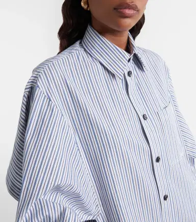 Bottega Veneta Striped cotton shirt dress | Thumbnail 5 Bottega Veneta Striped cotton shirt dress | Thumbnail 5