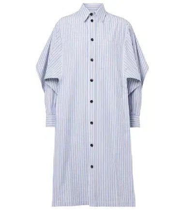 Bottega Veneta Striped cotton shirt dress | Thumbnail 1 Bottega Veneta Striped cotton shirt dress | Thumbnail 1