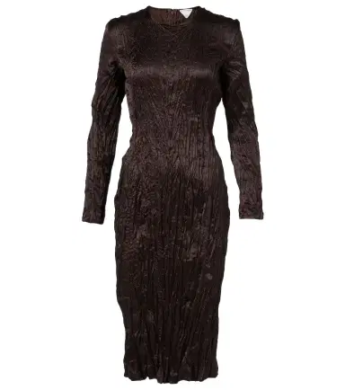 Bottega Veneta Satin midi dress | Thumbnail 1