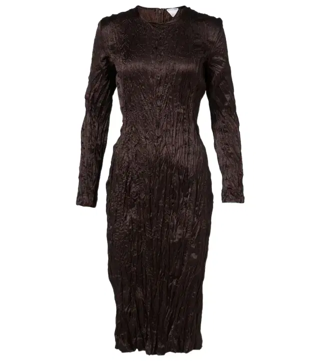 Bottega Veneta Satin midi dress
