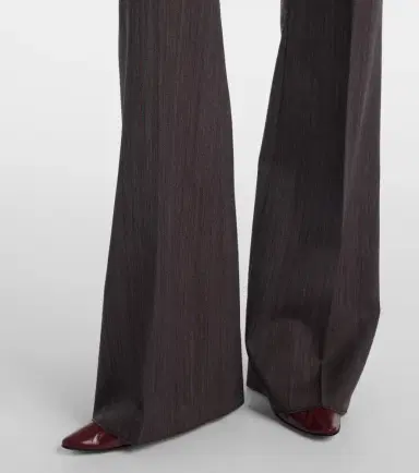 Bottega Veneta High-rise wool flared pants | Thumbnail 6 Bottega Veneta High-rise wool flared pants | Thumbnail 6