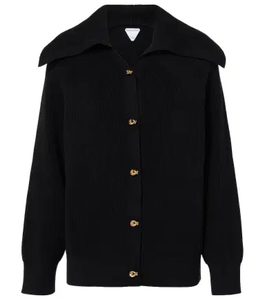 Bottega Veneta Knot ribbed-knit cotton cardigan | Thumbnail 1