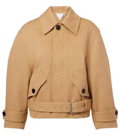 Bottega Veneta Cotton-blend frissé bomber jacket | Thumbnail 1 Bottega Veneta Cotton-blend frissé bomber jacket | Thumbnail 1