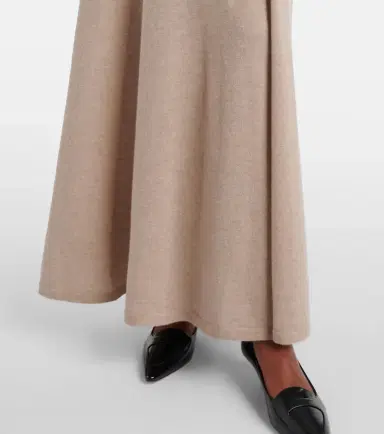 The Row Jovan cashmere maxi skirt | Thumbnail 3