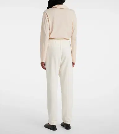 The Row Teo cotton and cashmere sweatpants | Thumbnail 4
