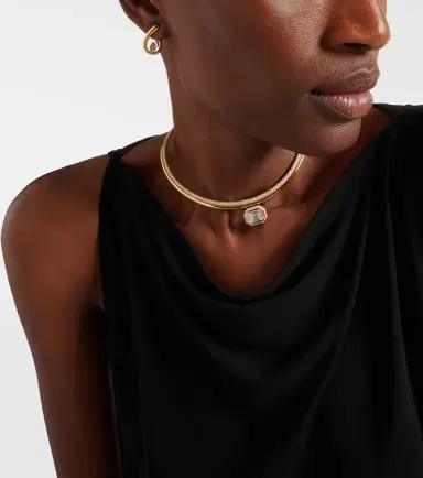 SHAY JEWELRY 18kt gold choker with diamonds | Thumbnail 5 SHAY JEWELRY 18kt gold choker with diamonds | Thumbnail 5