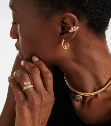 SHAY JEWELRY 18kt gold ring with diamonds | Thumbnail 4