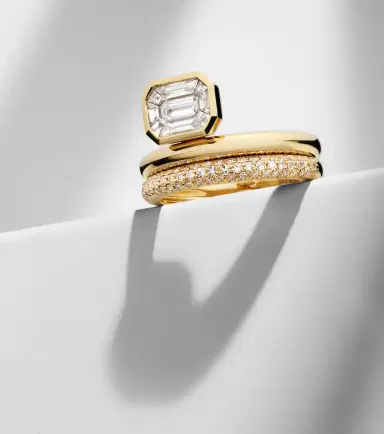 SHAY JEWELRY 18kt gold ring with diamonds | Thumbnail 5