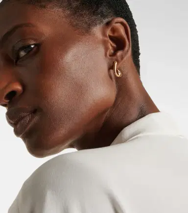 SHAY JEWELRY 18kt gold earrings with diamonds | Thumbnail 4