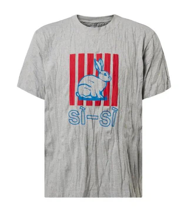 Printed cotton-blend jersey T-shirt