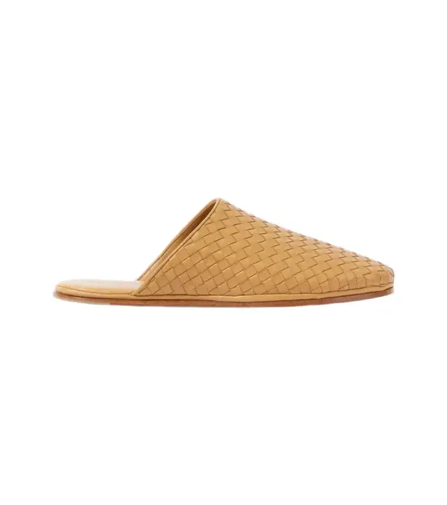Sunday Intrecciato leather mules