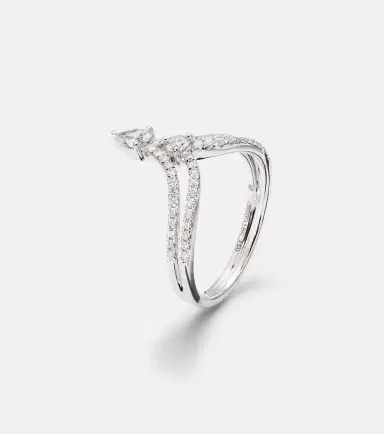 SHAY JEWELRY 18kt white gold ring with diamonds | Thumbnail 5