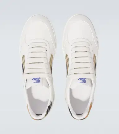 Burberry Terrace Check EKD leather sneakers | Thumbnail 2
