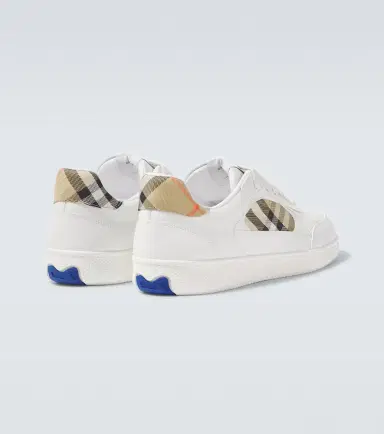 Burberry Terrace Check EKD leather sneakers | Thumbnail 3