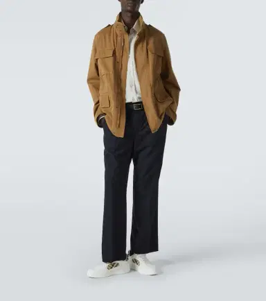 Burberry Terrace Check EKD leather sneakers | Thumbnail 6