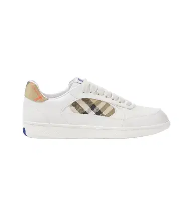 Burberry Terrace Check EKD leather sneakers | Thumbnail 1