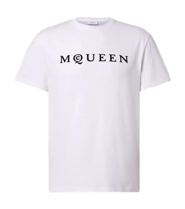 McQueen Logo printed cotton T-shirt