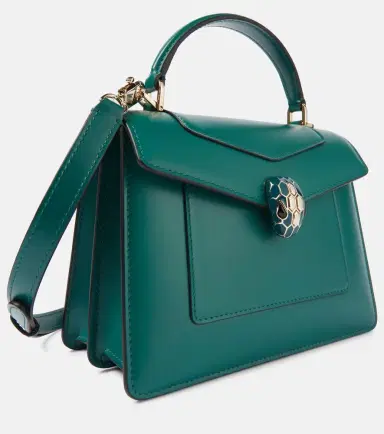 BVLGARI Serpenti Forever Medium leather top-handle bag | Thumbnail 3