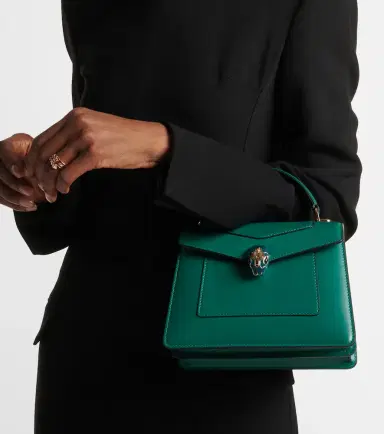 BVLGARI Serpenti Forever Medium leather top-handle bag | Thumbnail 6