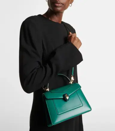 BVLGARI Serpenti Forever Medium leather top-handle bag | Thumbnail 7