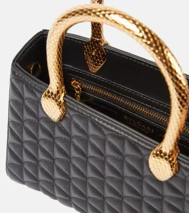BVLGARI Serpentine Duo leather top-handle bag | Thumbnail 3