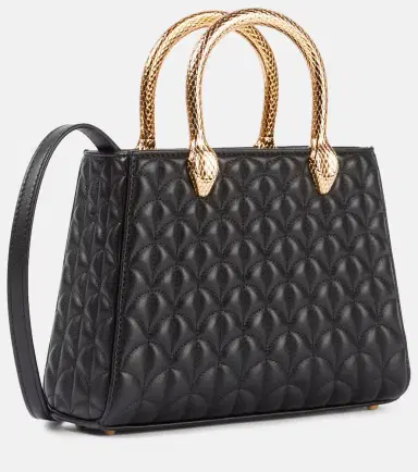 BVLGARI Serpentine Duo leather top-handle bag | Thumbnail 4