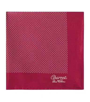 Charvet Printed silk handkerchief | Thumbnail 1