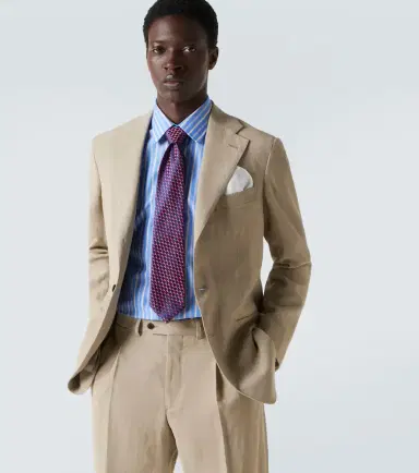 Charvet Silk jacquard tie | Thumbnail 3