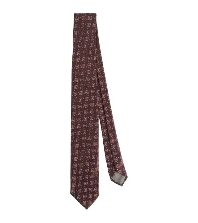 Charvet Silk jacquard tie