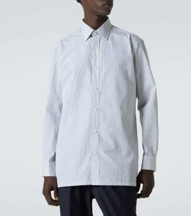 Charvet Striped cotton shirt | Thumbnail 2 Charvet Striped cotton shirt | Thumbnail 2