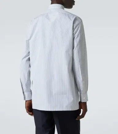 Charvet Striped cotton shirt | Thumbnail 3 Charvet Striped cotton shirt | Thumbnail 3