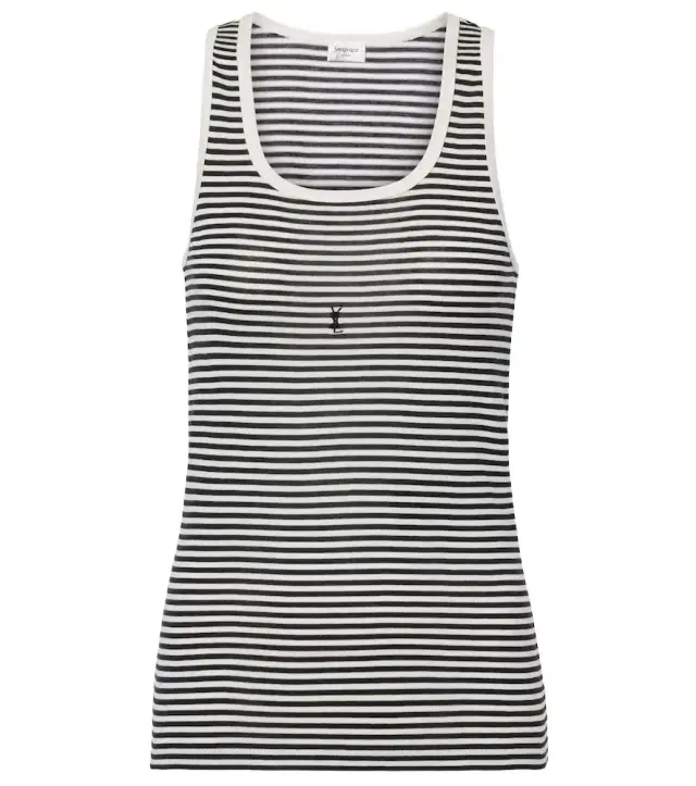 Cassandre cotton jersey tank top