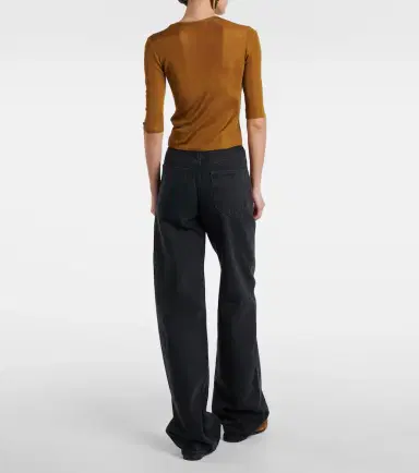 Saint Laurent Cassandre knitted top | Thumbnail 3 Saint Laurent Cassandre knitted top | Thumbnail 3