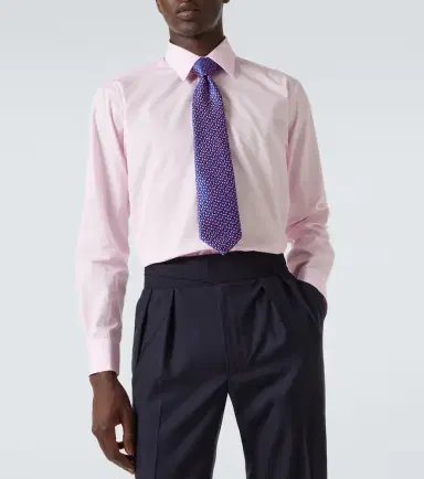Charvet Cotton poplin shirt | Thumbnail 3