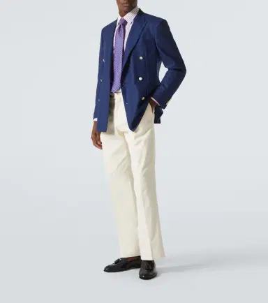 Charvet Striped cotton poplin shirt | Thumbnail 6 Charvet Striped cotton poplin shirt | Thumbnail 6