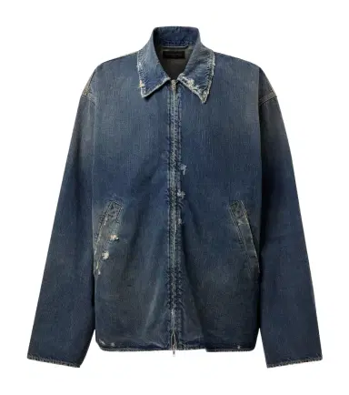 Balenciaga Distressed denim jacket | Thumbnail 1 Balenciaga Distressed denim jacket | Thumbnail 1