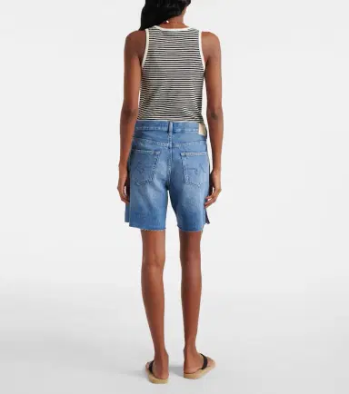 AG Jeans Ex-Boyfriend denim Bermuda shorts | Thumbnail 4