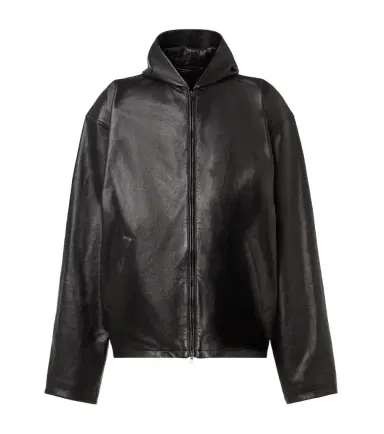 Balenciaga Hooded leather blouson | Thumbnail 1 Balenciaga Hooded leather blouson | Thumbnail 1