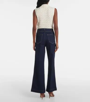 Frame The Seamed Wide high-rise jeans | Thumbnail 6 Frame The Seamed Wide high-rise jeans | Thumbnail 6