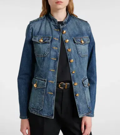 Nili Lotan Geraldine denim jacket | Thumbnail 4