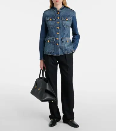 Nili Lotan Geraldine denim jacket | Thumbnail 5