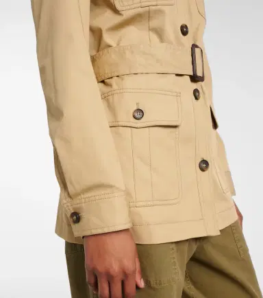Nili Lotan Mila belted cotton jacket | Thumbnail 2